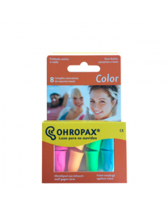 Ohropax Color Tampões Auriculares Espuma 8un.