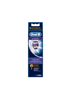 Oral B 3D White Recarga de Escova de Dentes Elétrica 2un.