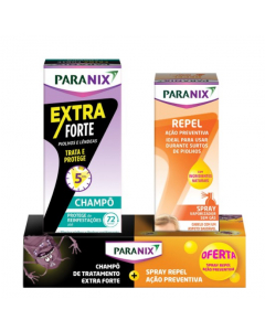 Paranix Pack Extra Forte Shampoo Oferta Spray Repelente