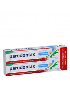 Parodontax Extra Fresh Duo Pasta Dentífrica Menta e Eucalipto 2x75ml