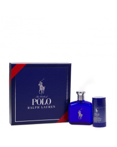 Polo Blue Eau de Toilette de Ralph Lauren Coffret Perfume Masculino 125ml+75gr