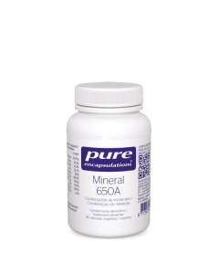 Pure Encapsulations Mineral 650A Cápsulas 90un.