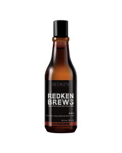 Redken Brews 3-em-1 Gel de Duche 300ml