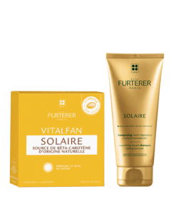 René Furterer Vitalfan Solar Kit Cápsulas + Shampoo Nutri-Reparador