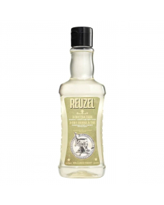 Reuzel Shampoo Árvore de Chá 3-em-1 350ml