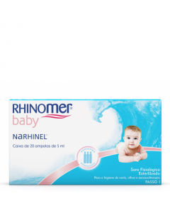 Rhinomer Baby Narhinel Soro Fisiológico 20un.