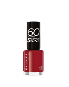 Rimmel 60 Seconds Super Shine Verniz Cor 320 Rapid Ruby 8ml