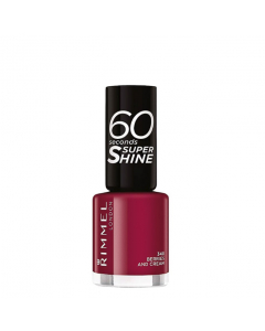 Rimmel 60 Seconds Super Shine Verniz Cor 340 Berries And Cream 8ml