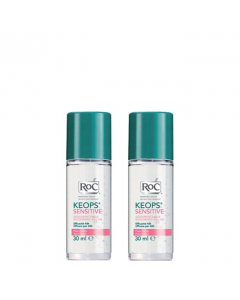 Roc Keops Sensitive Pack Desodorizante Roll-On 2x30ml