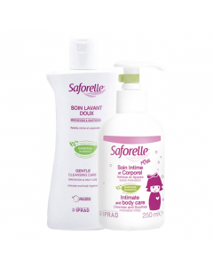 Saforelle Pack Solução Íntima Suave + Solução Infantil