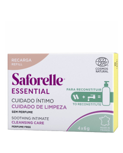 Saforelle Essential Recarga Sticks 4un.