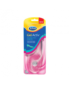 Dr. Scholl GelActiv Salto Médio Palmilhas 2un.