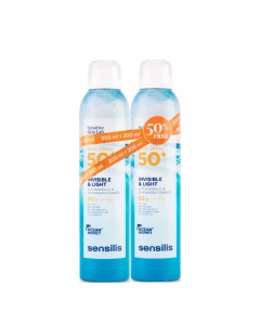 Sensilis Body Spray Invisible & Light FPS50+ 2x200ml