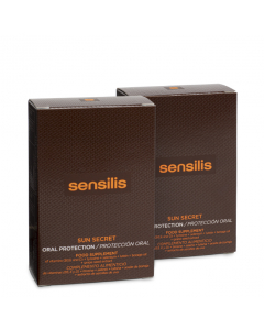 Sensilis Sun Secret Kit Cápsulas Solares Protetoras e Bronzeadoras