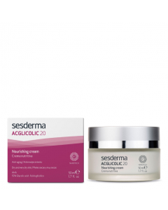 Sesderma Acglicolic 20 Creme Nutritivo Antienvelhecimento 50ml