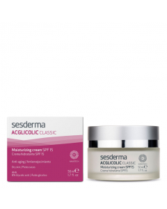 Sesderma Acglicolic Classic Creme Hidratante FPS15 50ml
