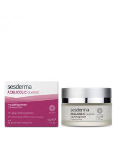 Sesderma Acglicolic Classic Creme Nutritivo Antienvelhecimento 50ml