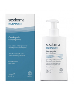 Sesderma Hidraderm Leite Desmaquilhante para Rosto e Olhos 200ml