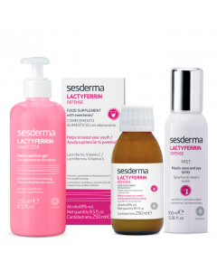 Sesderma Lactyferrin Defense Kit Gel + Suplemento + Spray