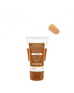 Sisley Super Soin Solaire SPF30 Creme Solar com Cor Nº3 Amber 40ml