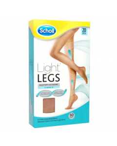 Dr. Scholl Light Legs Collants Compressão 20DEN Tamanho S Cor Pele 1un.