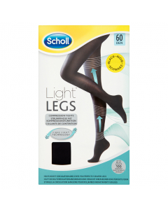 Dr. Scholl Light Legs Collants Compressão 60DEN Tamanho S Preto 1un.