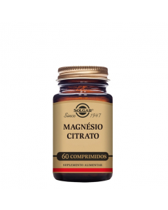 Solgar Citrato de Magnésio Comprimidos 60un.