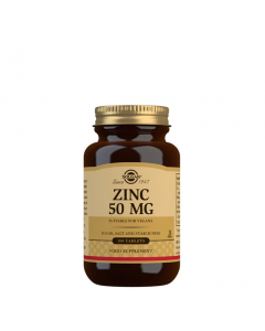 Solgar Gluconato de Zinco 50mg Comprimidos 100un.