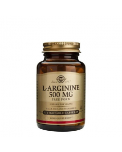Solgar L-Arginina 500mg Suplemento Cápsulas 50unid.