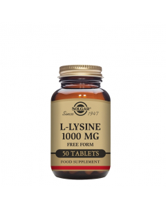Solgar L-Lisina 1000mg Comprimidos 50un.