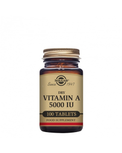 Solgar Vitamina A e Vitamina C Comprimidos 100un.