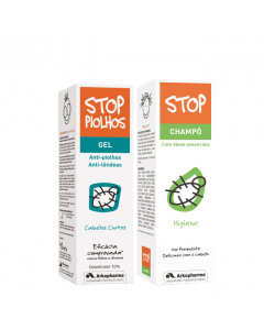 Stop Piolhos Pack Gel Cabelos Curtos oferta Champô