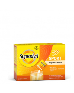 Supradyn Sport Magnésio+Potássio Saquetas 24un.