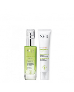 SVR Sebiaclear Kit Sérum + Creme Protetor SPF50+
