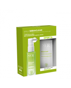 SVR Sebiaclear Pack Sérum Corretor Global Oferta Água Micelar Purificante