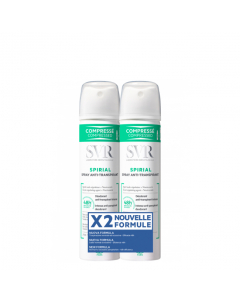 SVR Spirial Duo Spray Antitranspirante 2x75ml