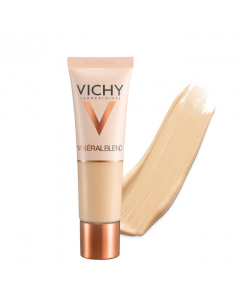 Vichy Mineral Blend Fond Teint Base Hidratante Cor 03 Gypsum 30ml