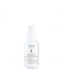 Vichy Capital Soleil UV-Age Daily Fluido com Cor SPF50+ 40ml