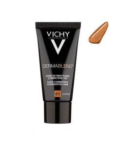 Vichy Dermablend Fond Teint Base Fluida Cor 65 Coffee 30ml