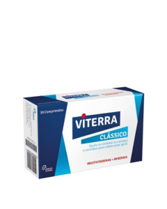 Viterra Classico Multivitamínico Comprimidos Revestidos 30un