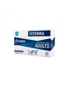 Viterra Homem Suplemento Multivitamínico Comprimidos 30un.