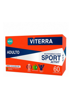 Viterra Sport Activit Comprimidos Suplemento Multivitamínico Adulto 60un.