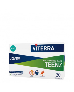 Viterra Teenz Multivitamínico para Jovem Comprimidos 30un.