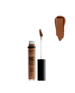 NYX Can't Stop Won't Stop Contour Concealer Corretivo Cor Warm Caramel 3.5ml