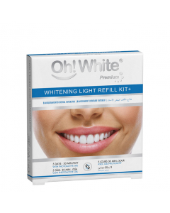 Oh! White Whitening Light Kit+ Branqueamento Dentário Recarga 5un. 