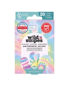 Wild Stripes Waterproof Rainbow Pensos 20un.