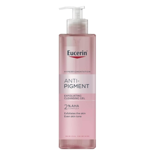 Eucerin ANTI-PIGMENT - Gel Nettoyant - Visage - Tout Types de Peaux, 400ml