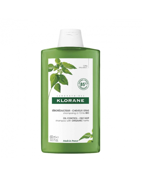 Klorane Shampoo Seborregulador Ortiga Branca 400ml