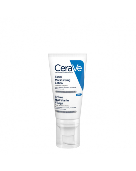 Cerave Loção Facial Hidratante Pele Normal a Seca 52ml