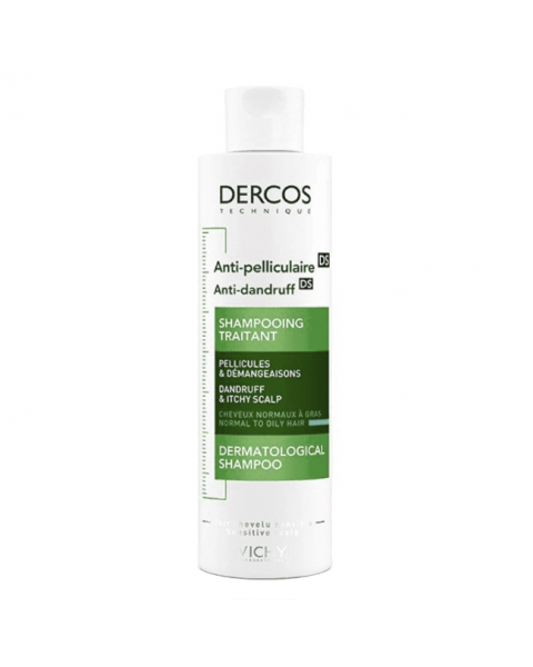 Dercos Shampoo Anticaspa Cabelos Oleosos 200ml